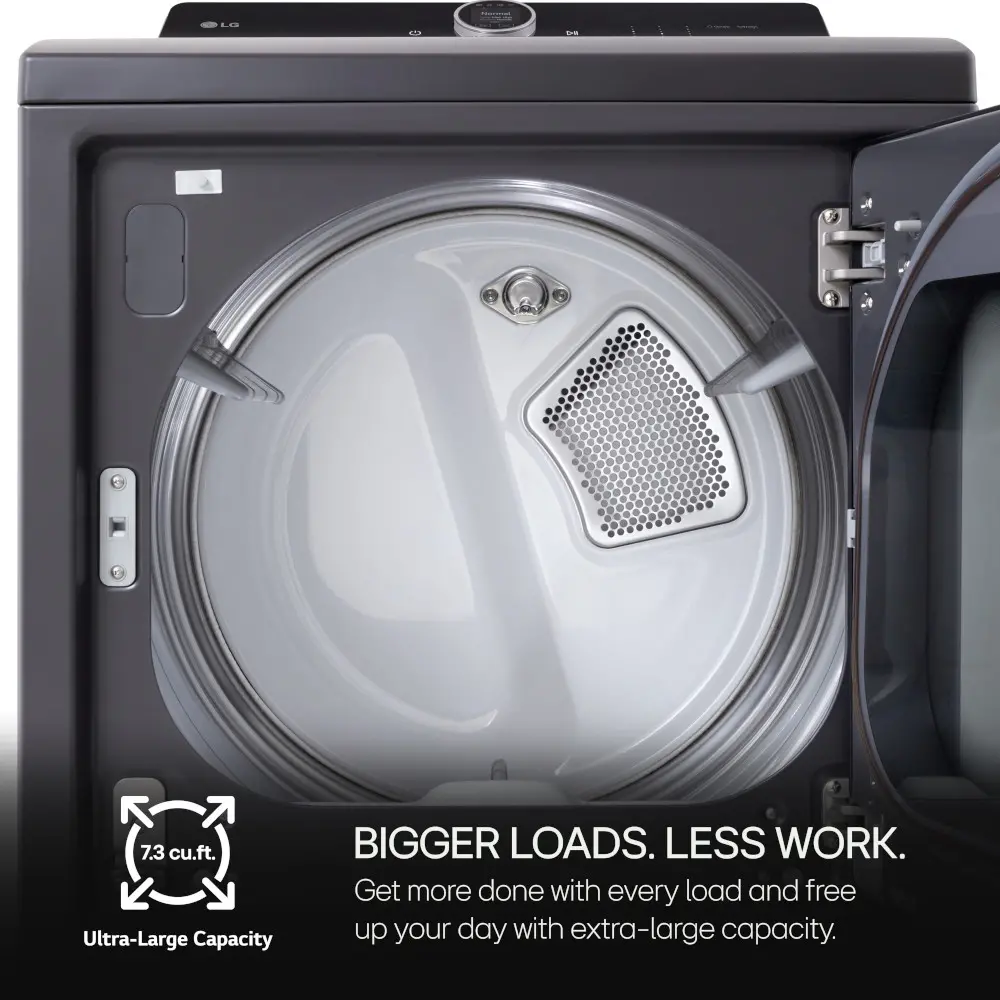 DLEX8600BE LG 7.3 Cu Ft Electric Dryer - Matte Black-6