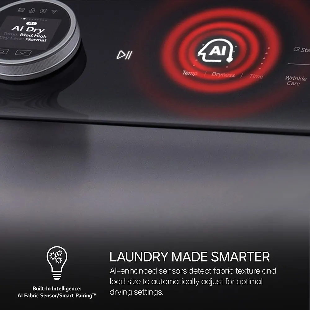 DLEX8600BE LG 7.3 Cu Ft Electric Dryer - Matte Black-9