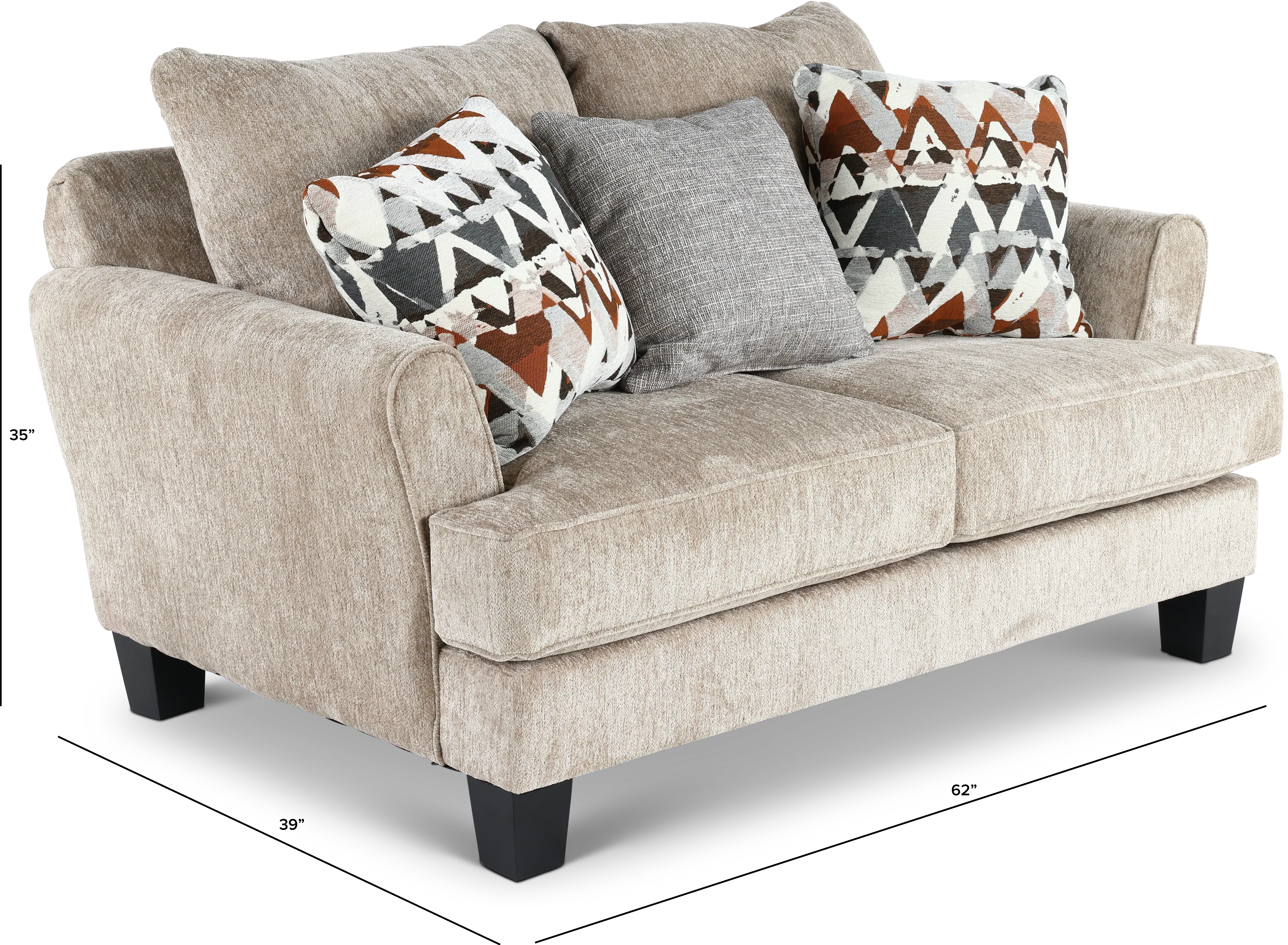 BRYLOV/PICTEA Bryn Beige Loveseat-3