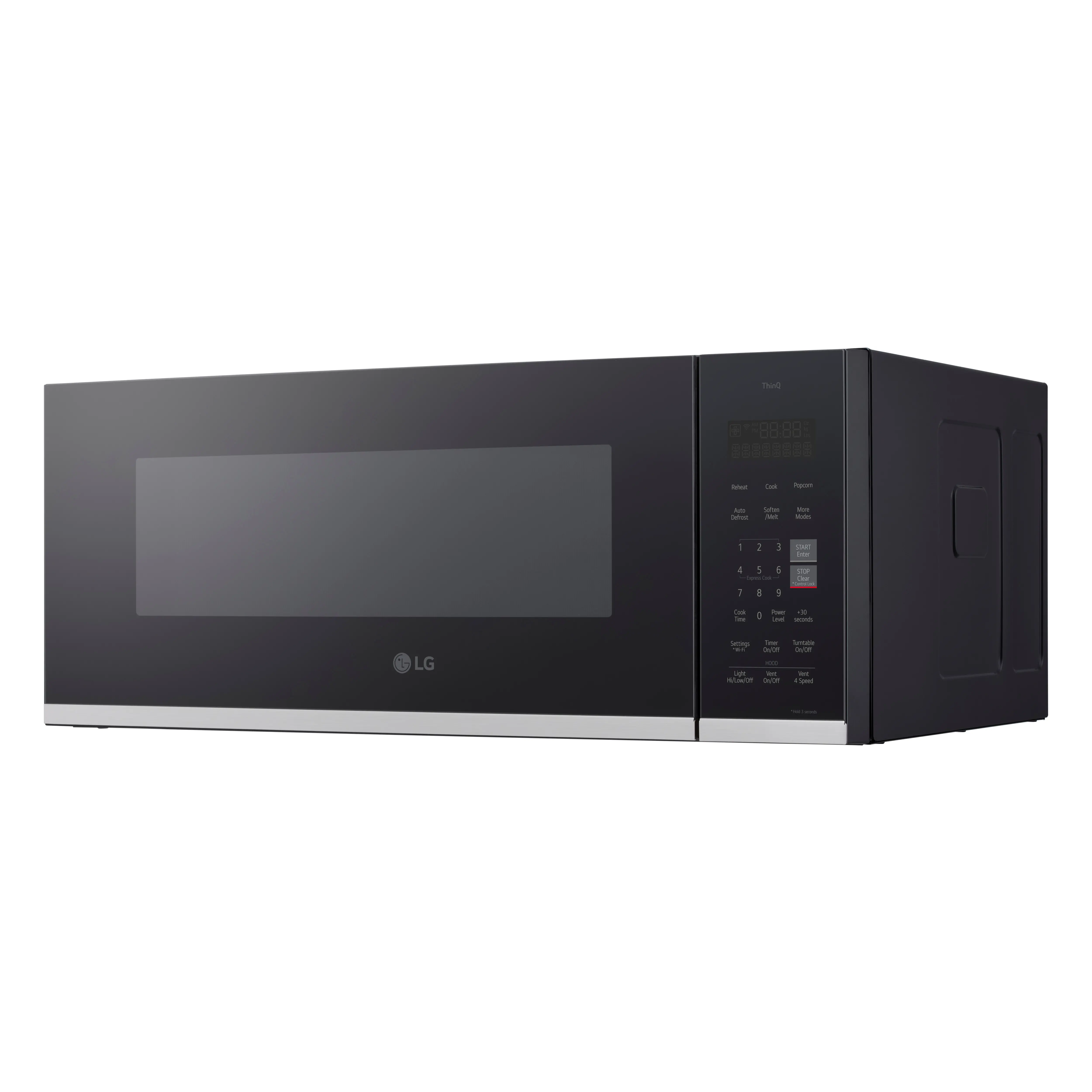 MVEF1323F LG 1.3 Cu Ft Over The Range Microwave - Stainless Steel-10
