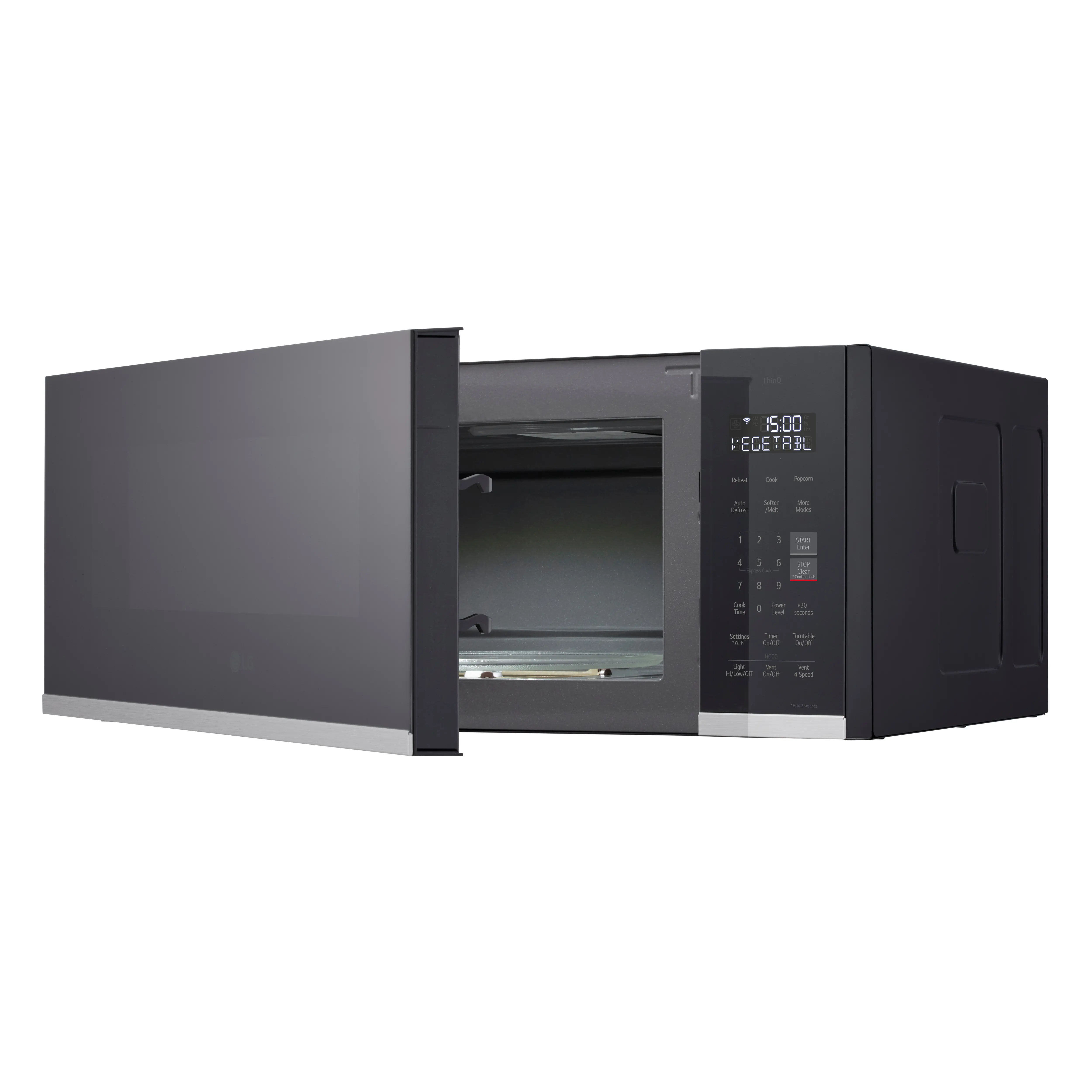 MVEF1323F LG 1.3 Cu Ft Over The Range Microwave - Stainless Steel-6