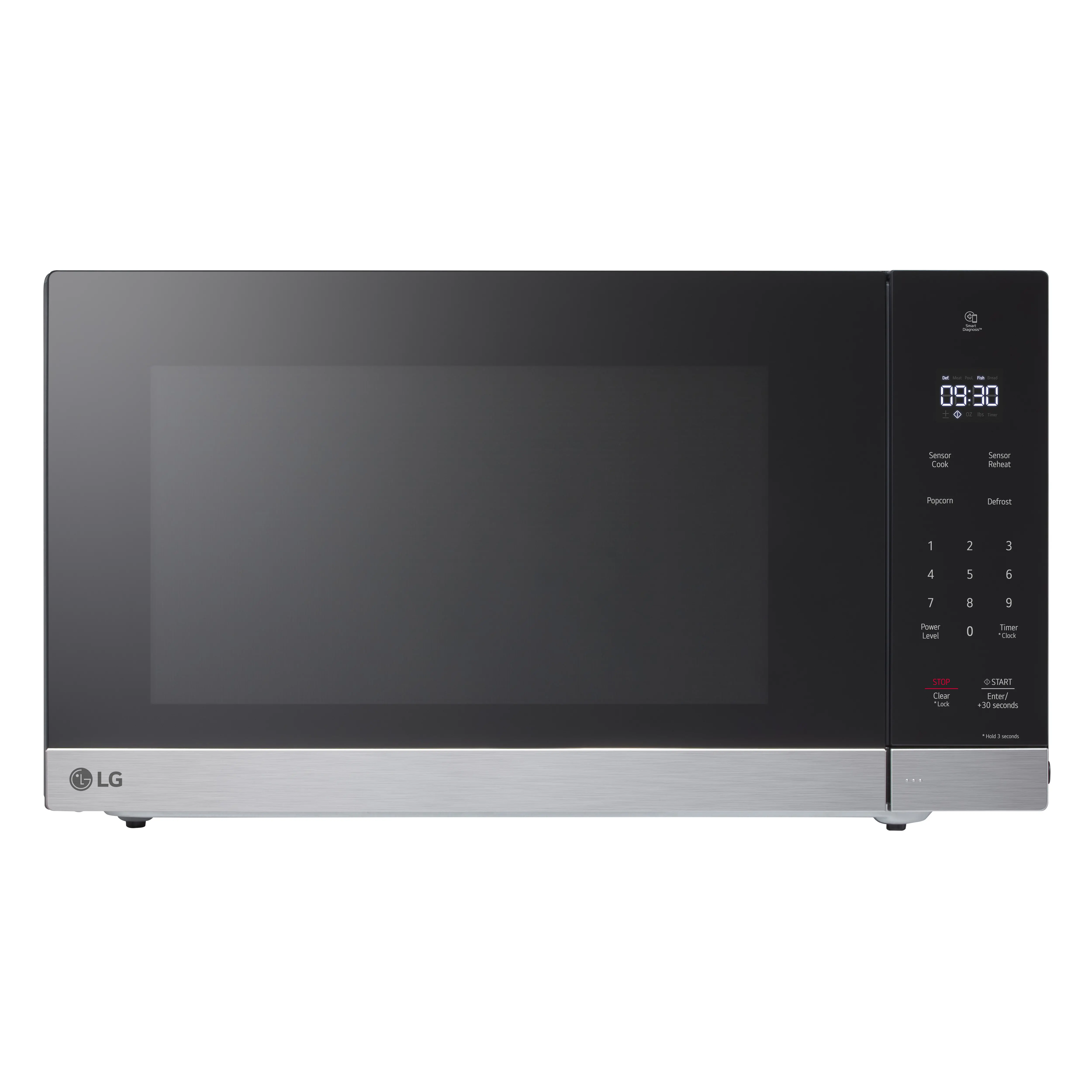 MSER2090S LG 2.0 Cu Ft Countertop Microwave with Smart Inverter and EasyClean® Interior- Stainless Steel-1
