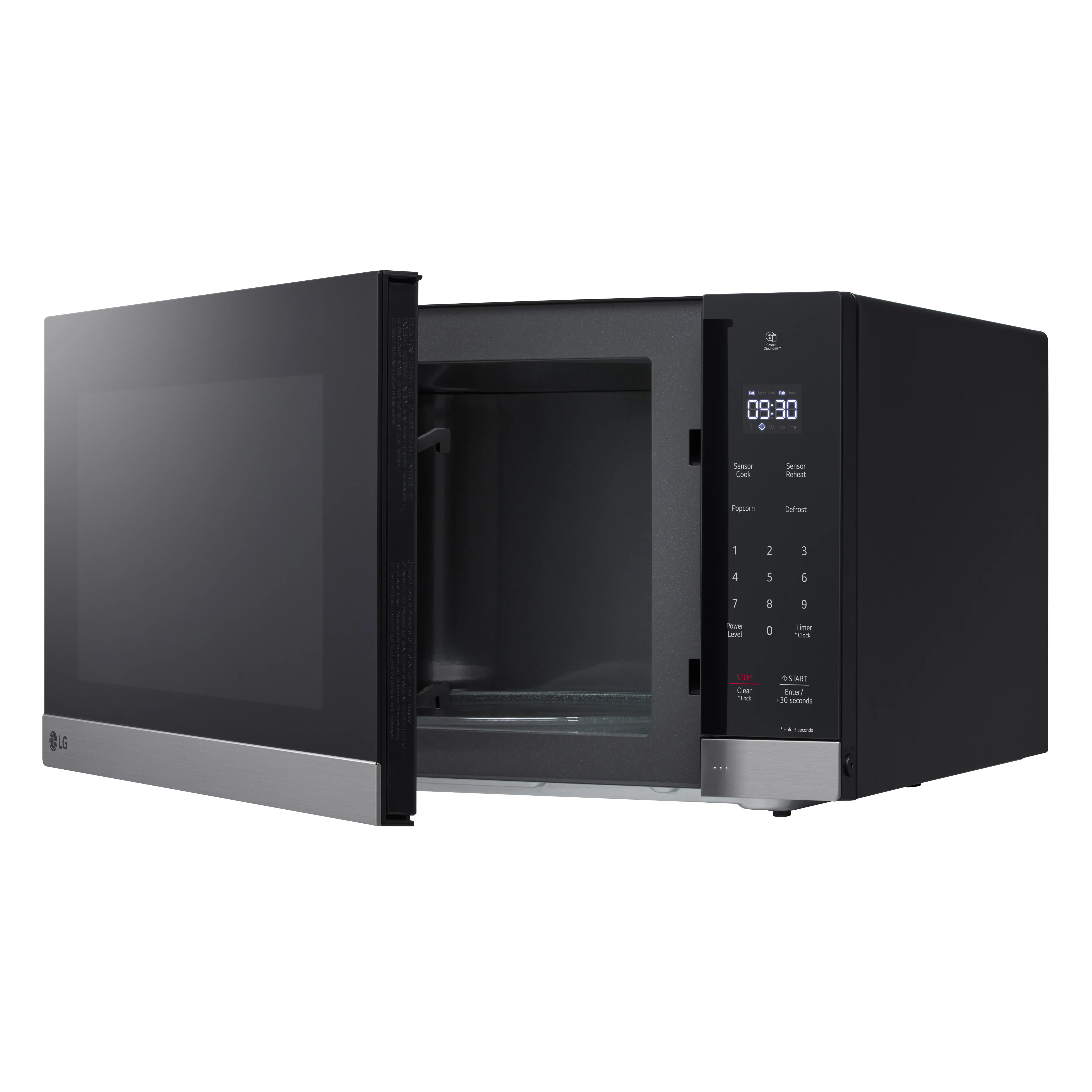 MSER2090S LG 2.0 Cu Ft Countertop Microwave with Smart Inverter and EasyClean® Interior- Stainless Steel-10