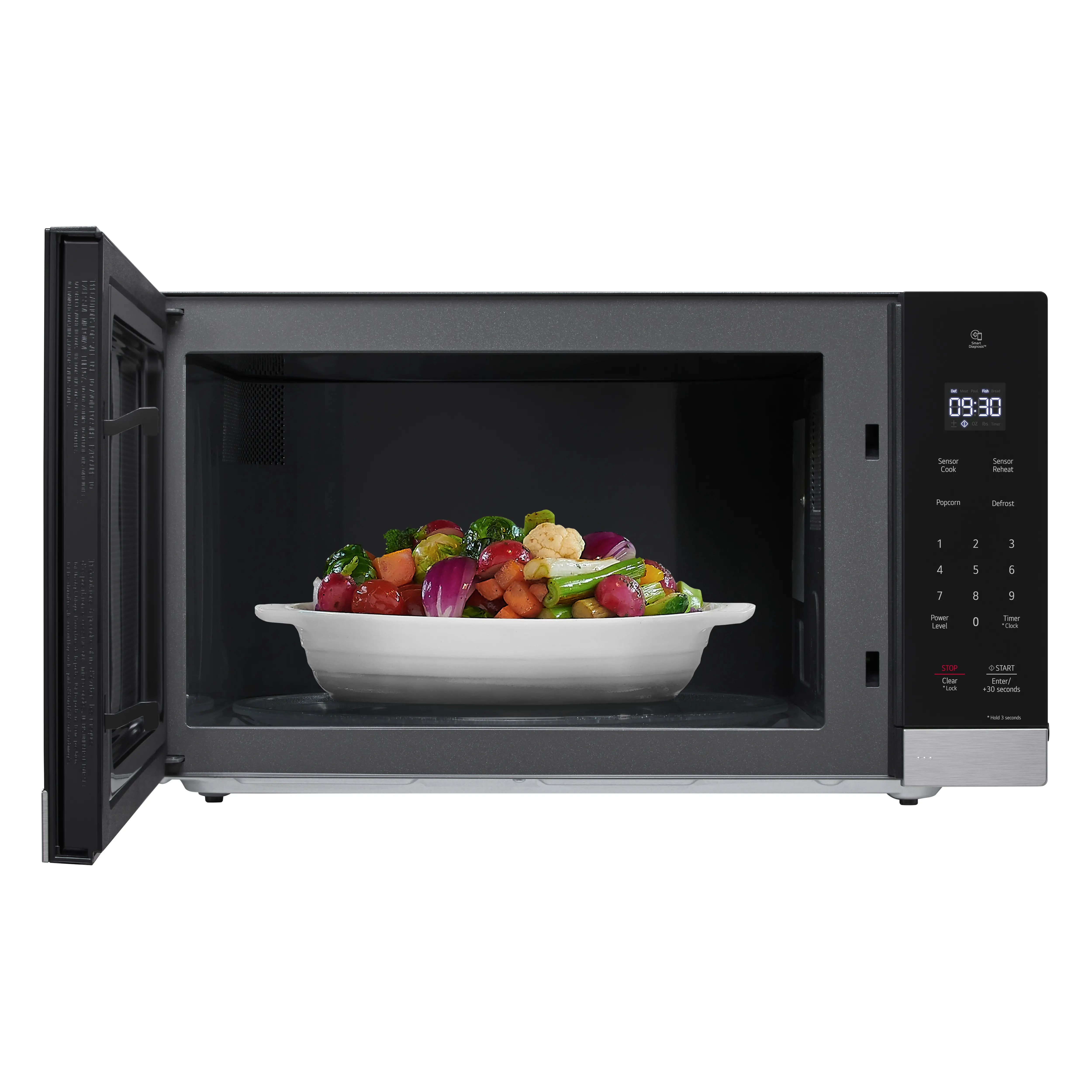 MSER2090S LG 2.0 Cu Ft Countertop Microwave with Smart Inverter and EasyClean® Interior- Stainless Steel-7