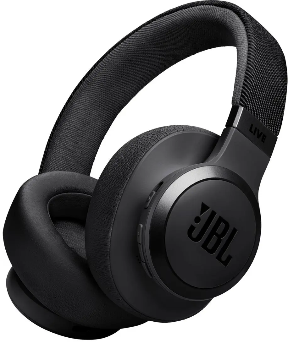 JBLLIVE770NCBLKAM JBL Live 770 Wireless Over-Ear Headphones with True Adaptive Noise Cancelling - Black-1
