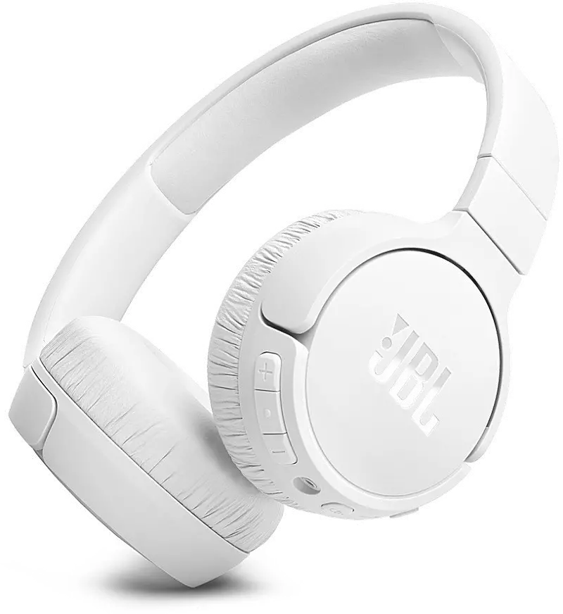 JBL Adaptive Noise Cancelling Wireless On-Ear Headphone - White