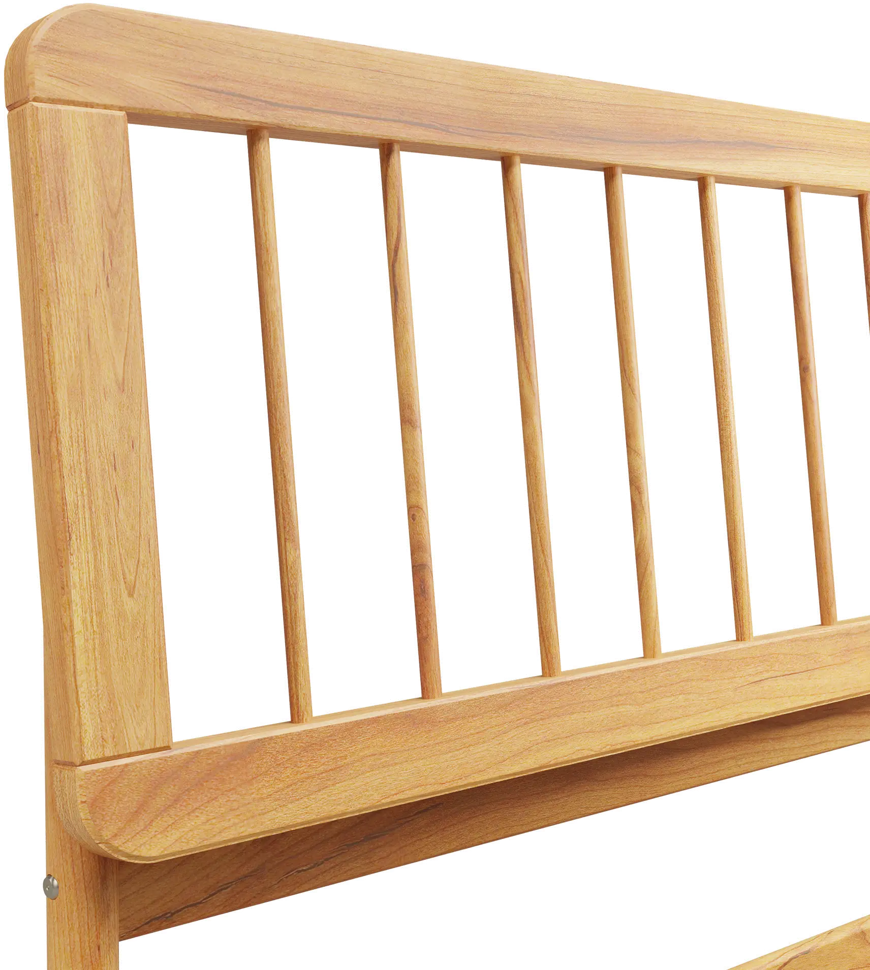 CMAB8BNP Cama Natural Wood King Spindle Bed-6