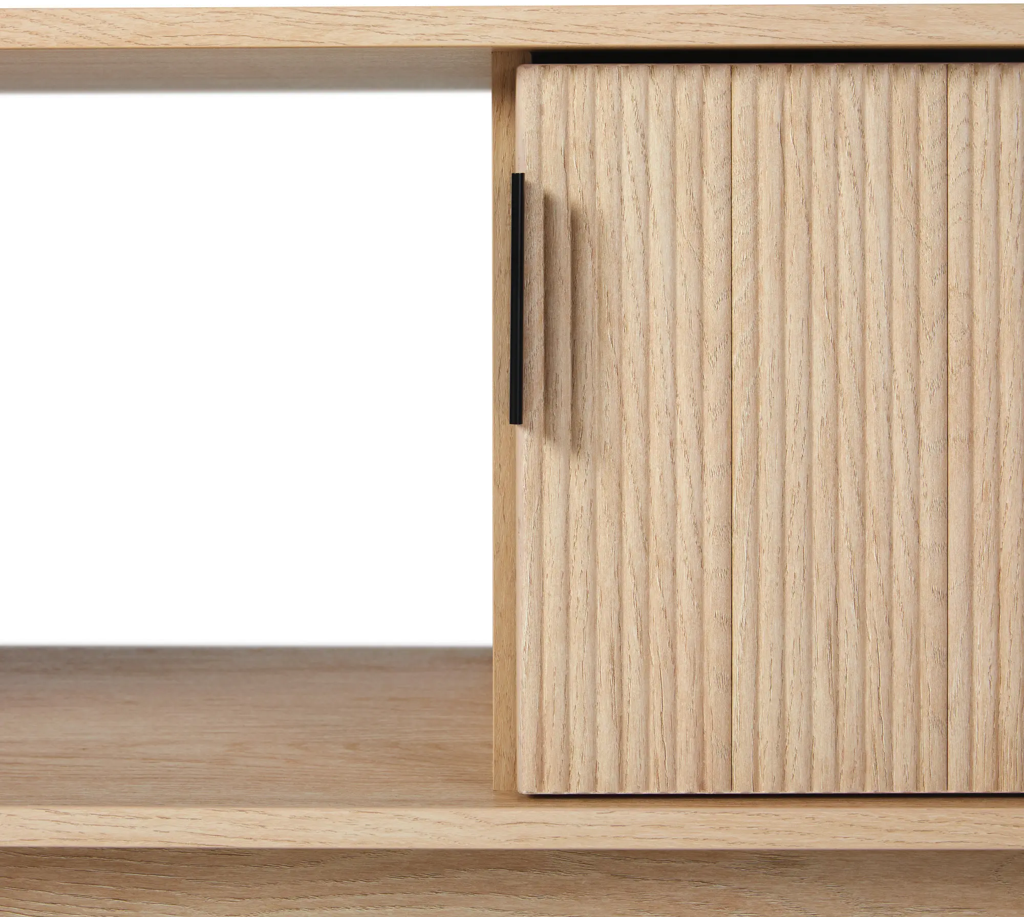 ARUM2FCO Arundo 58 2 Door Oak TV Stand-6