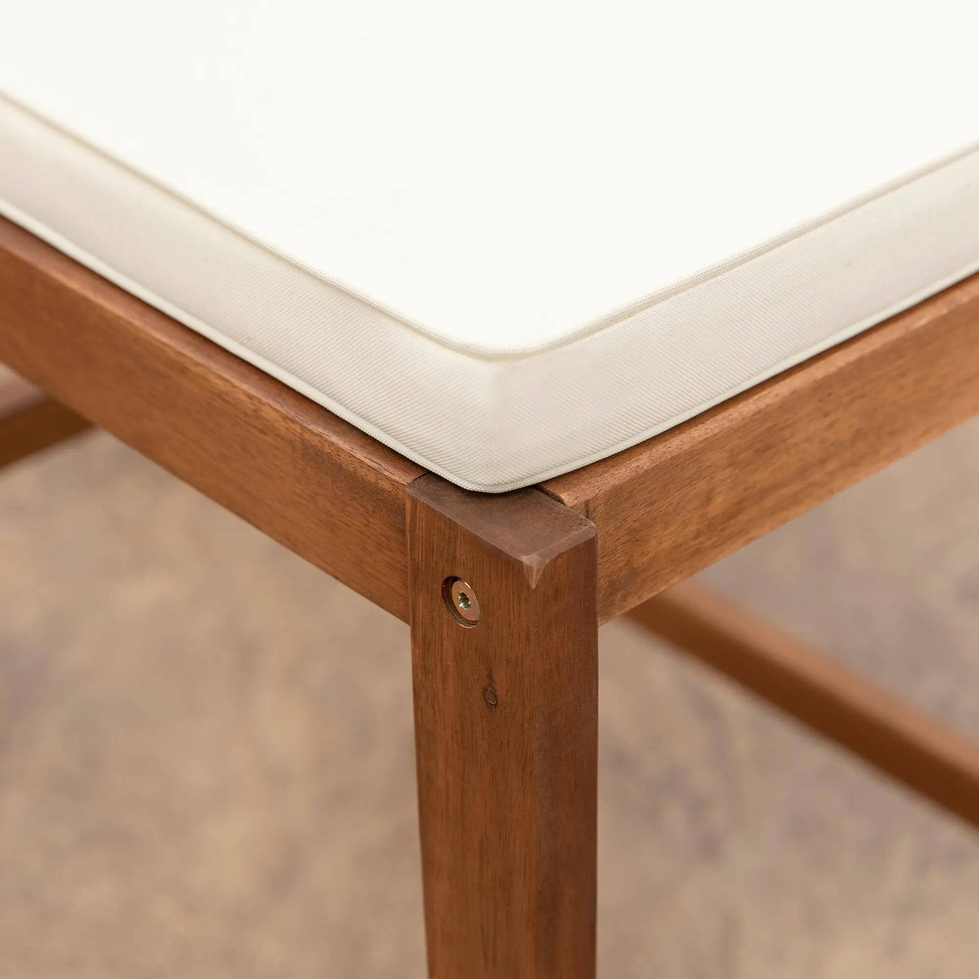 OWC2CNTBR Outdoor Acacia Wood Counter Stools, Set of 2-8