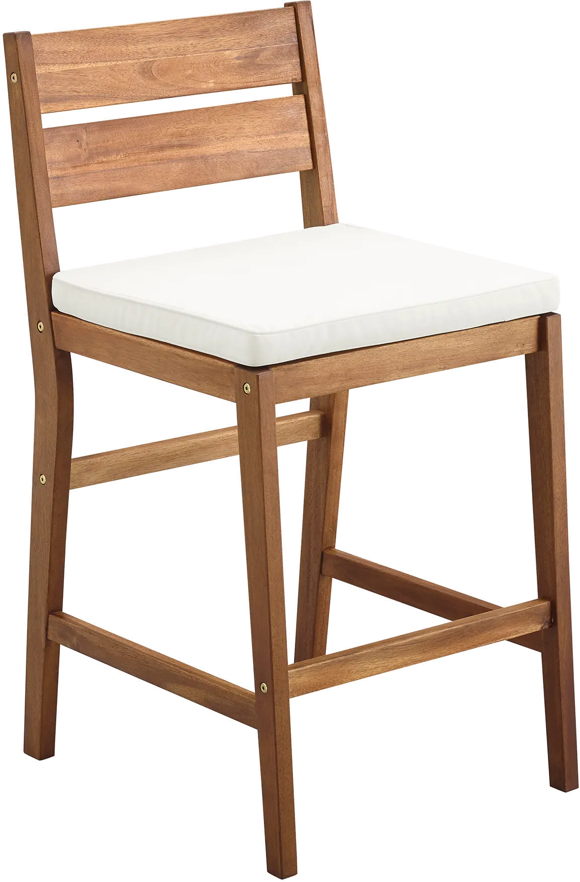 OWC2CNTBR Outdoor Acacia Wood Counter Stools, Set of 2-4