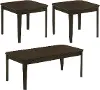 Amaro Brown Tables, Set of 3