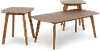 Damala Brown Occasional Table Set