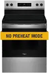 WFES3530RS Whirlpool 30  Electric Range with No Preheat Mode - Stainless Steel