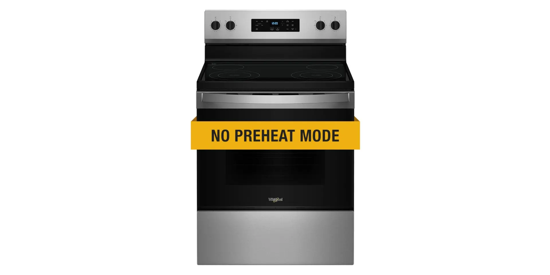 WFES3530RS Whirlpool 30 Electric Range with No Preheat Mode - Stainless Steel-2