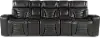 Transformer Dark Gray Zero-Gravity Power Reclining Home Theater Seating