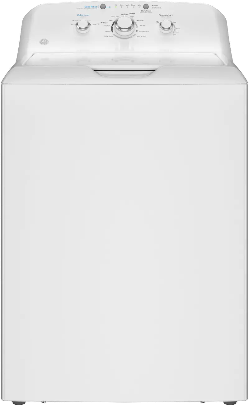 GE 4.0 Cu Ft Top Load Washer with Agitator - White