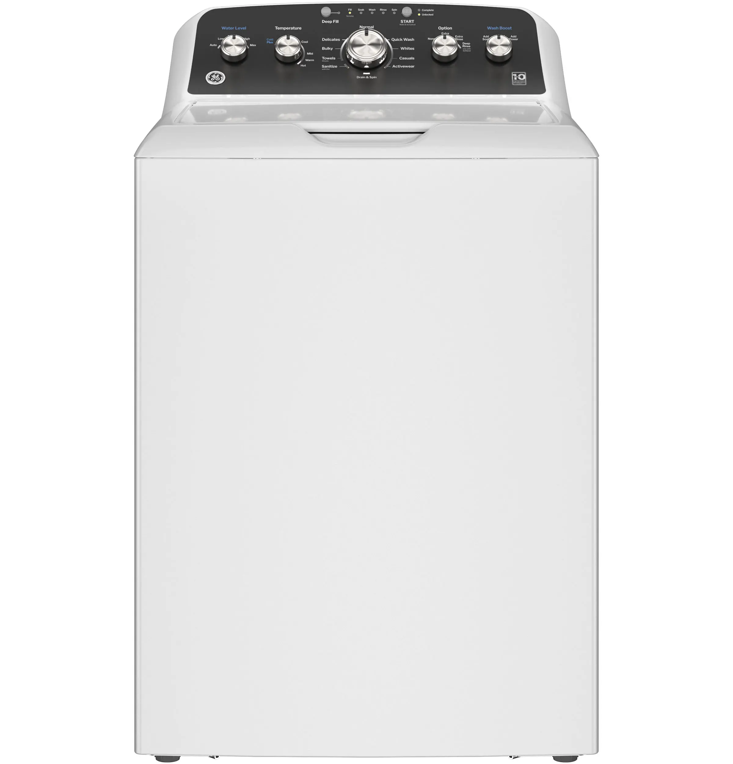 GTW485ASWWB GE 4.5 Cu Ft Top Load Washer - White-1