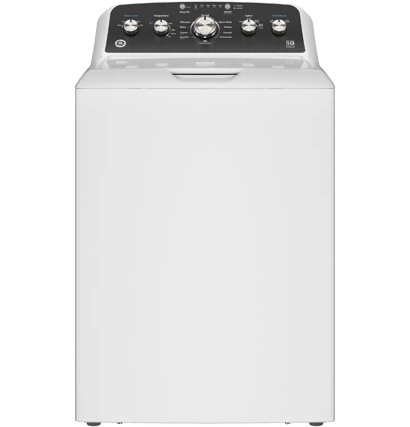 GE 4.5 Cu Ft Top Load Washer - White