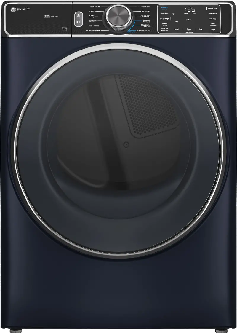 GE Profile 7.8 Cu Ft Smart Electric Dryer - Sapphire Blue