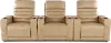 Copley Tan 3-Piece Power Home Theater Seating