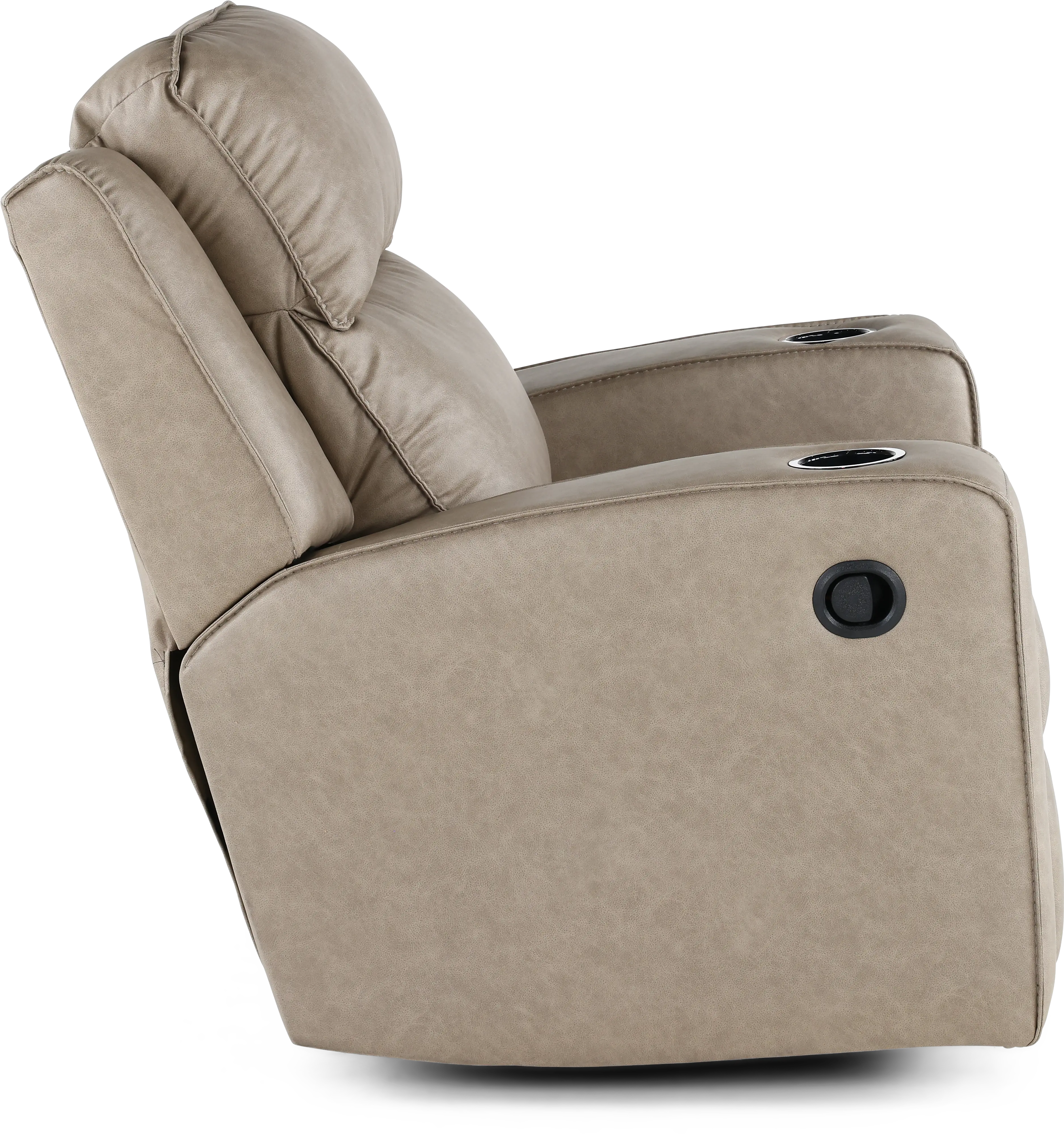 Lavenhorne Pebble Beige Recliner-7