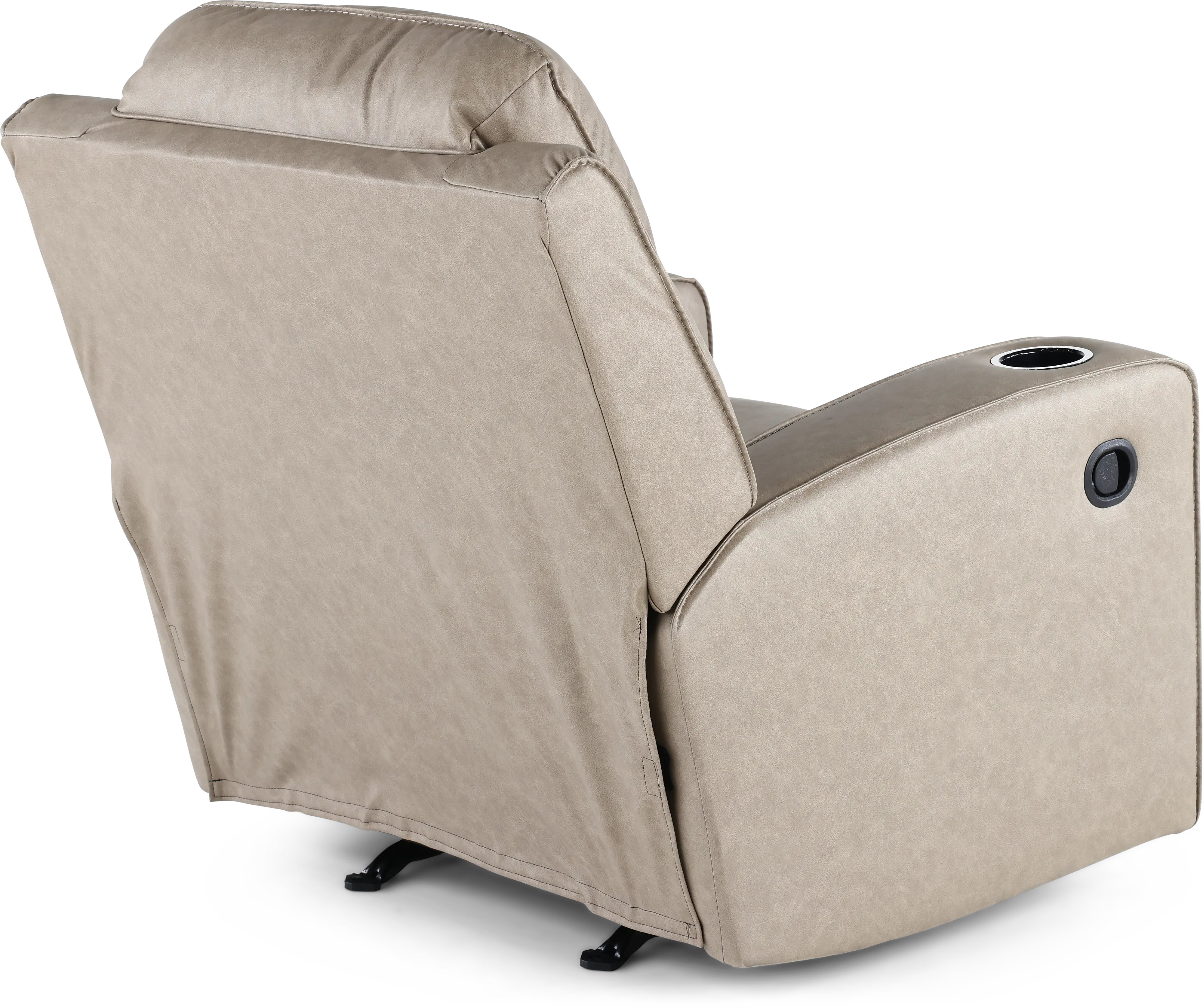 Lavenhorne Pebble Beige Recliner-8