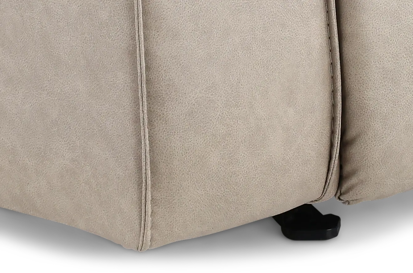 Lavenhorne Pebble Beige Recliner-9