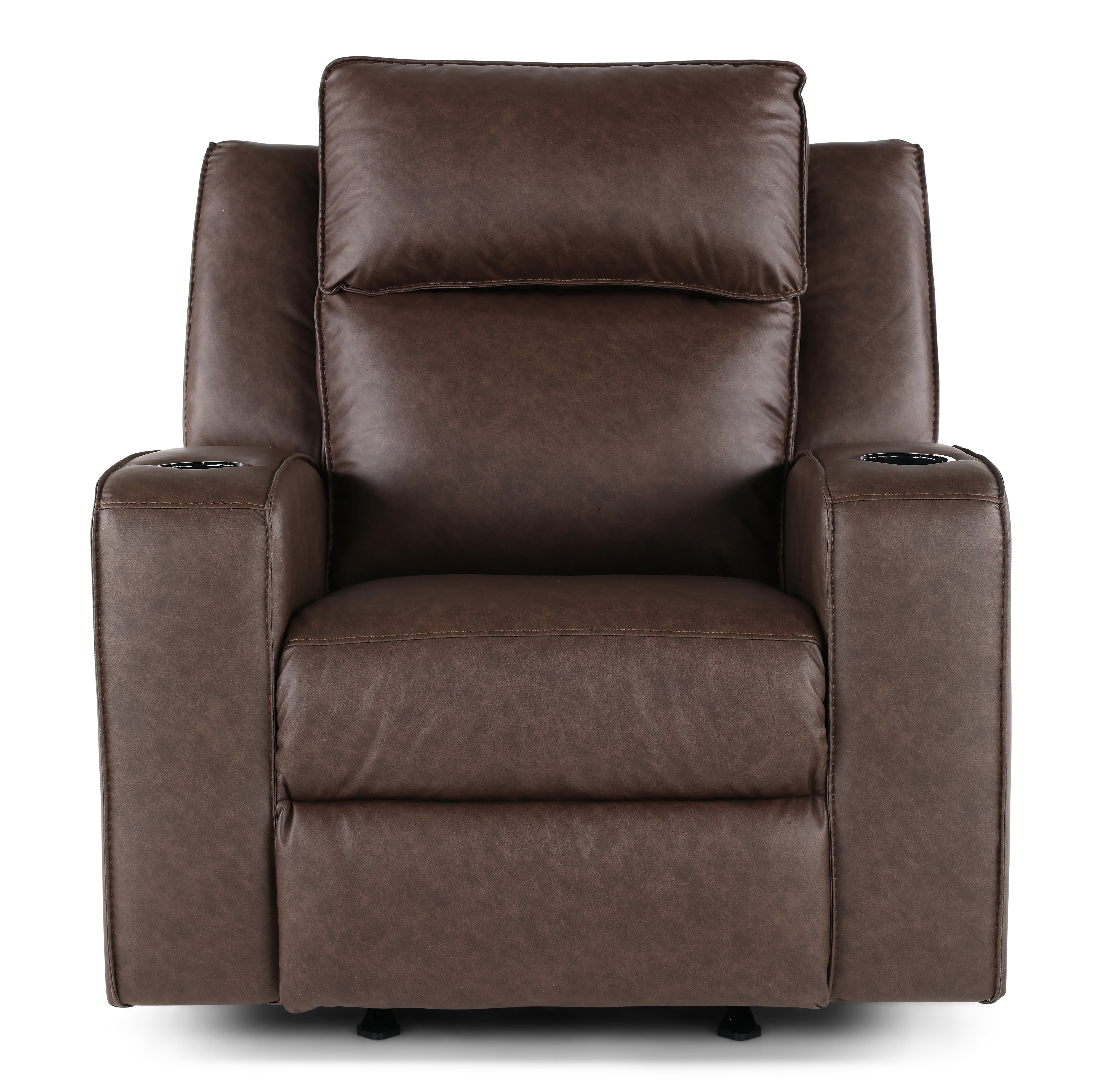 Lavenhorne Granite Dark Brown Recliner-4