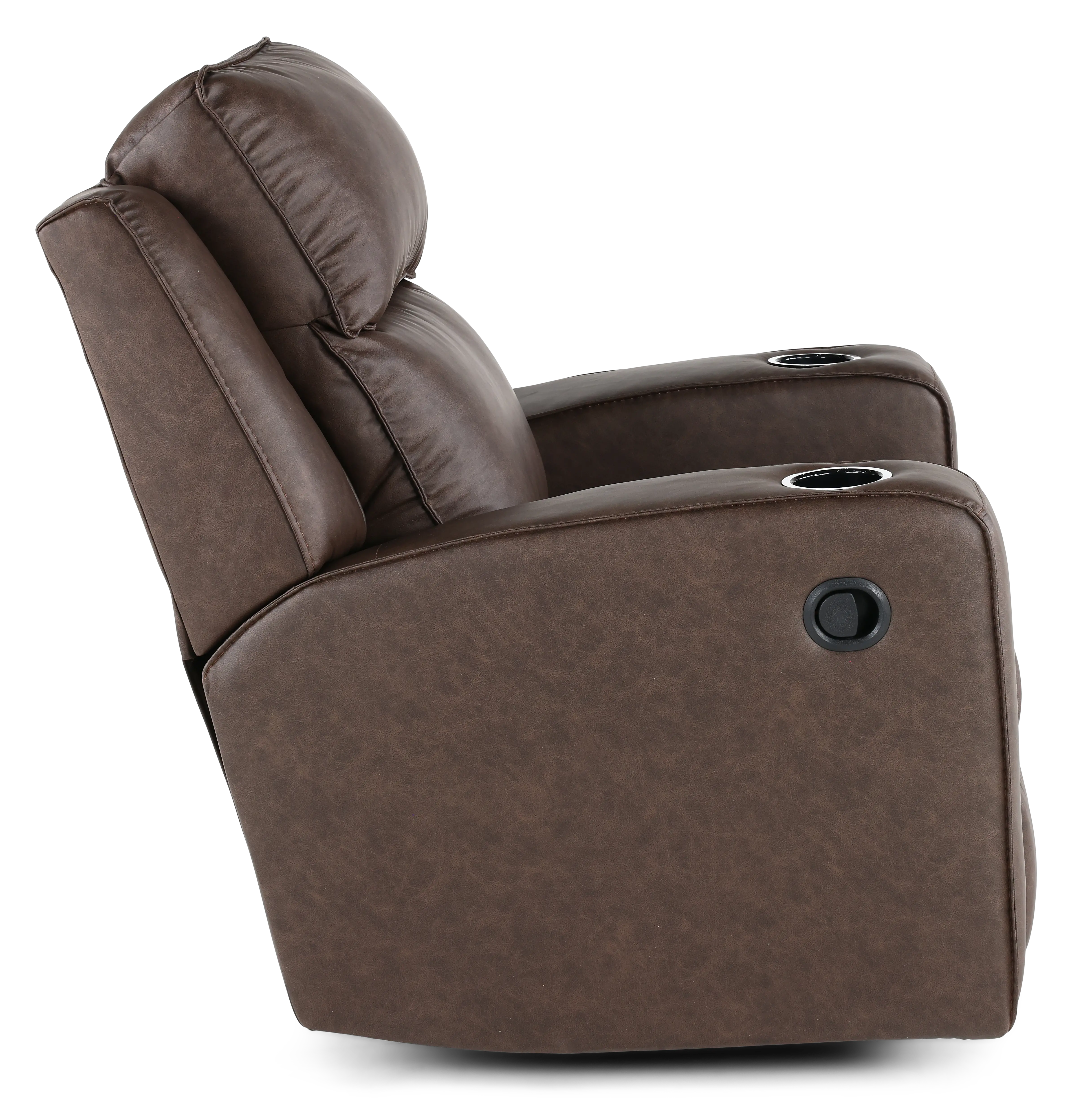 Lavenhorne Granite Dark Brown Recliner-6