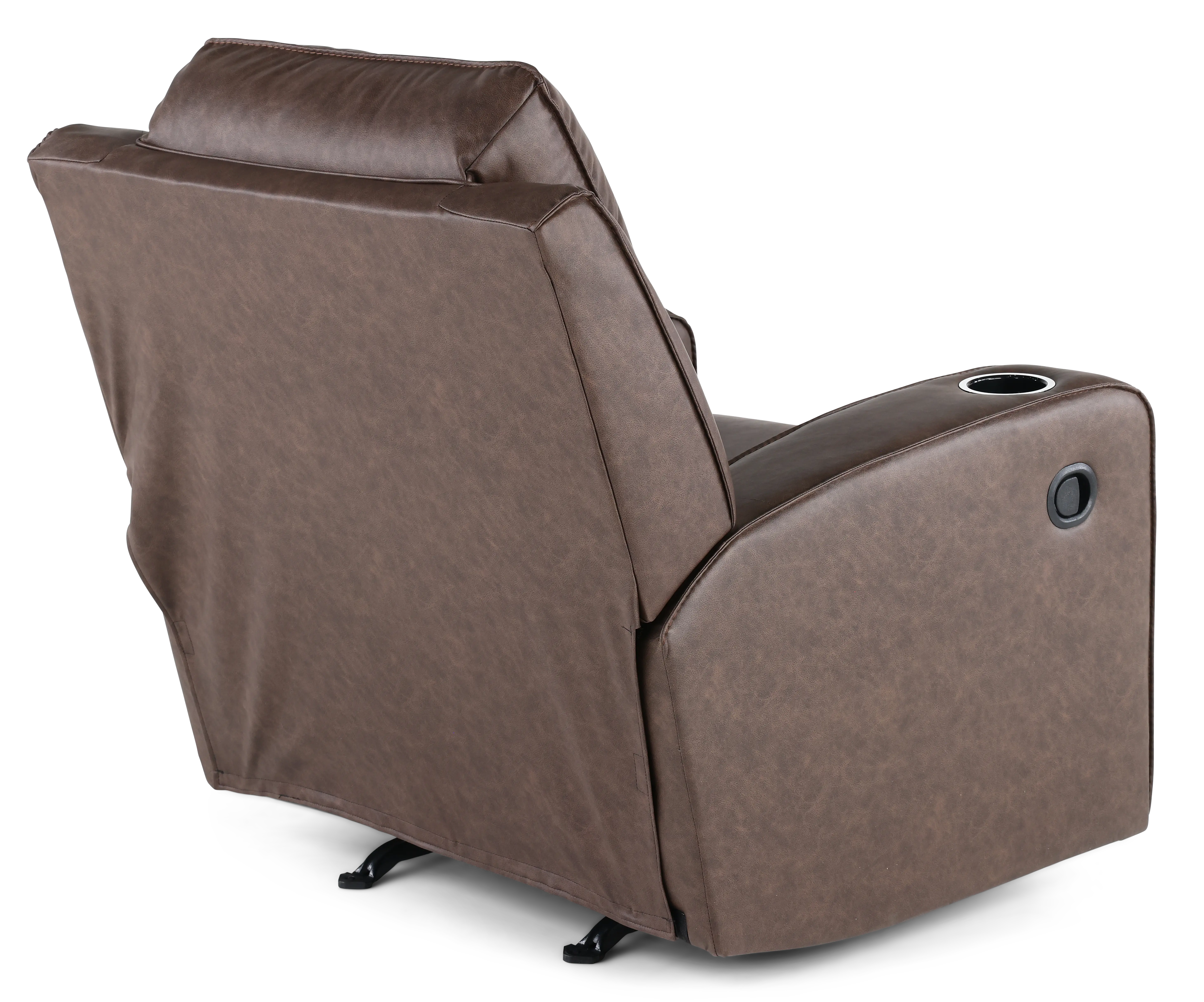 Lavenhorne Granite Dark Brown Recliner-7
