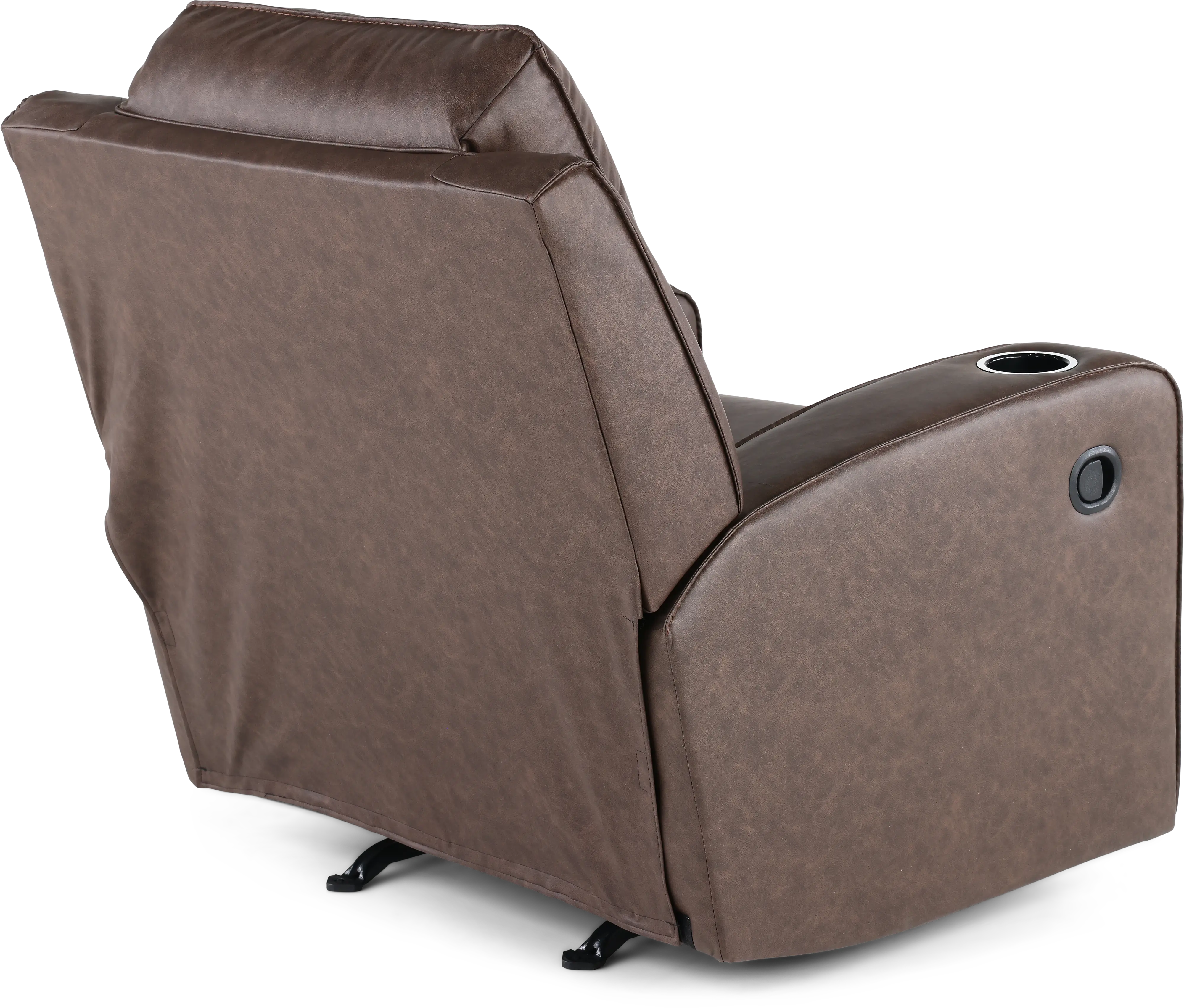 Lavenhorne Granite Dark Brown Recliner-8