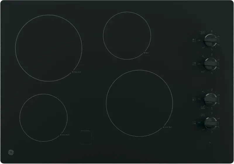 GE 30 Inch Smoothtop Electric Cooktop - Black