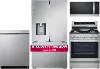 LG-FPS-2606-4PC-GAS LG 4 Piece Gas Appliance Package - Stainless Steel