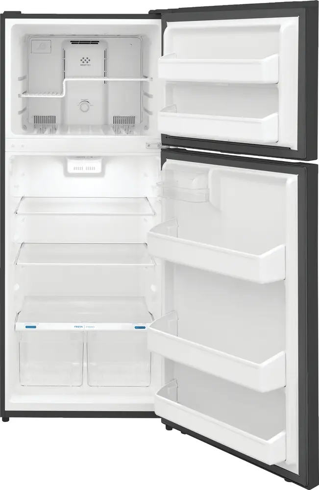 FFHT1822UV Frigidaire 17.6 Cu. Ft. Top Freezer Refrigerator - Brushed Steel-4