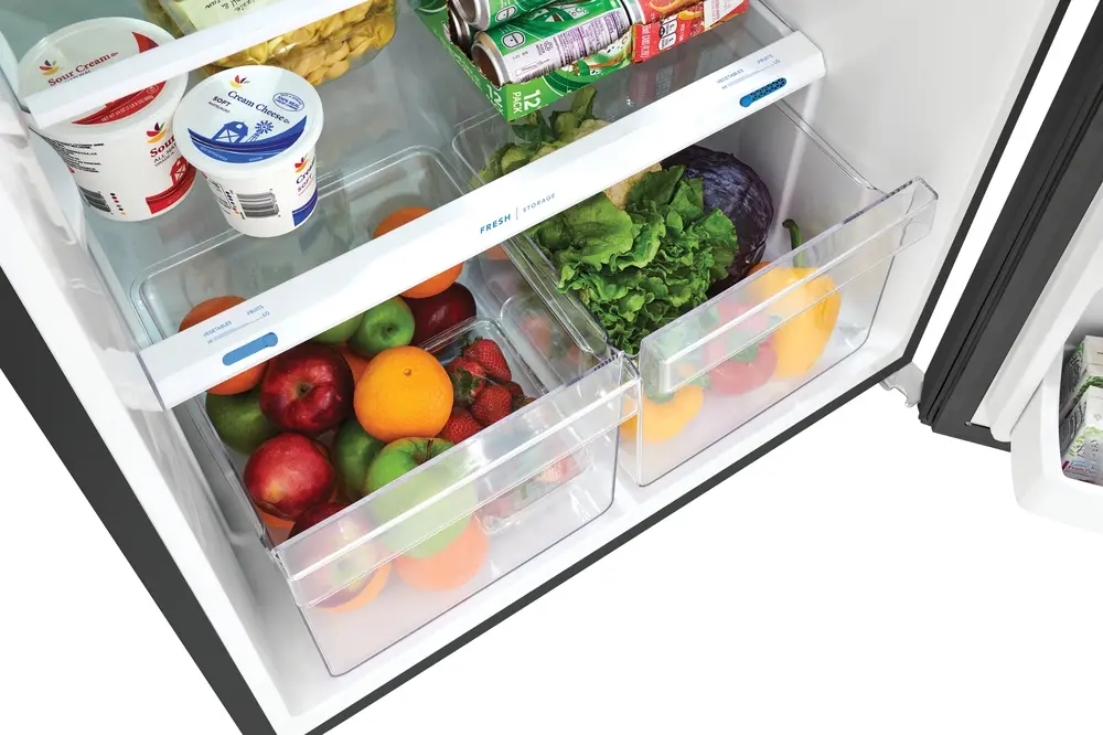 FFHT1822UV Frigidaire 17.6 Cu. Ft. Top Freezer Refrigerator - Brushed Steel-7