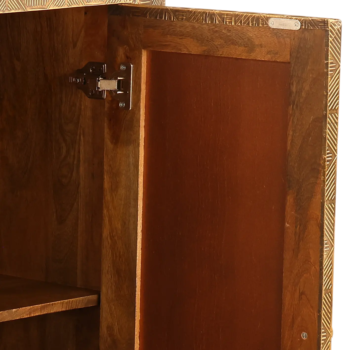 Arlind 2-Door and 3-Drawer Gold Sideboard-6