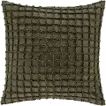 J. Queen Modern Cameron Green 20 Square Throw Pillow