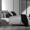 J. Queen Modern Valencia Silver Full/Queen 3-Piece Duvet Set