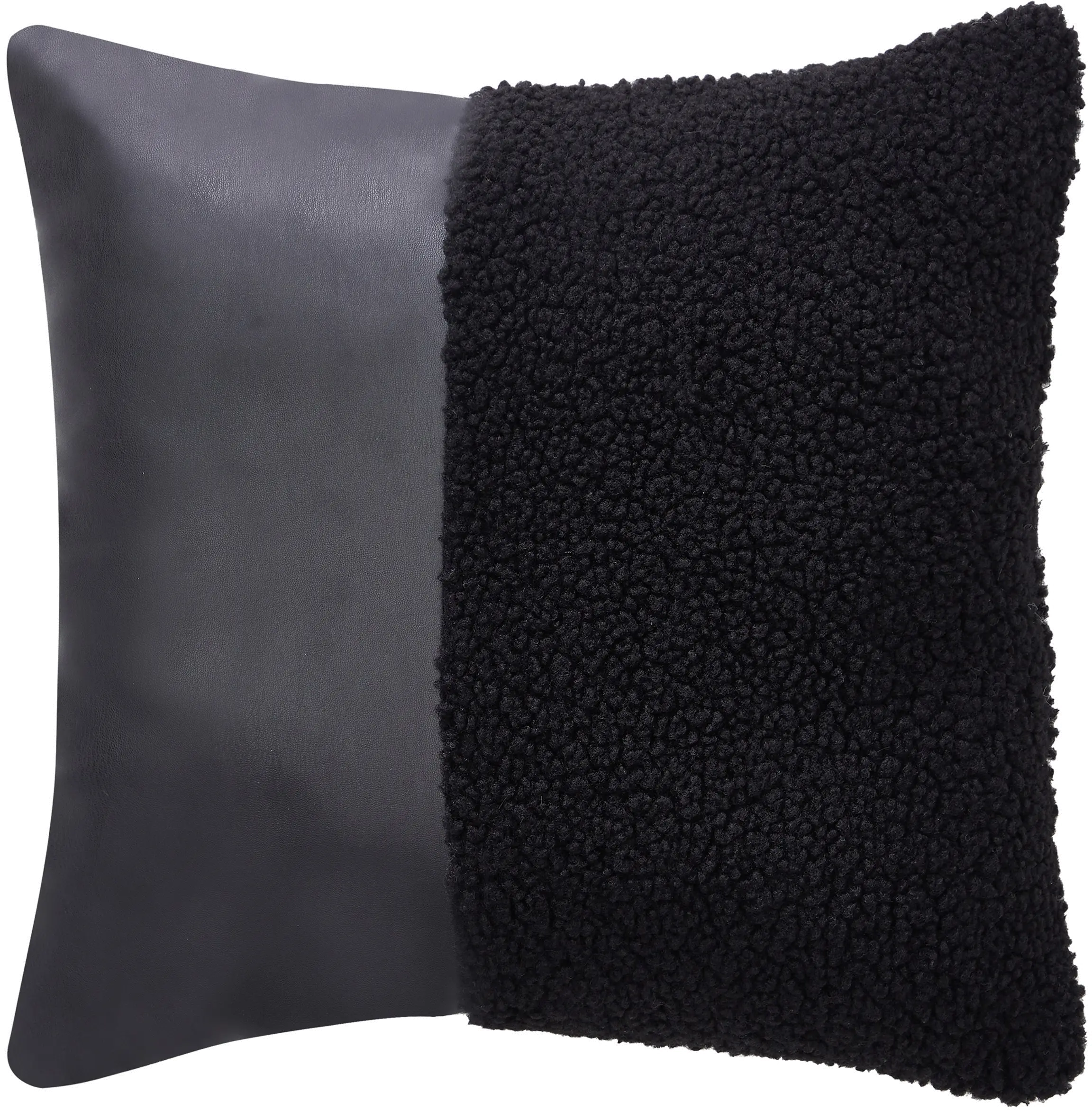 Varick 18 Black Decorative Throw Pillow-1
