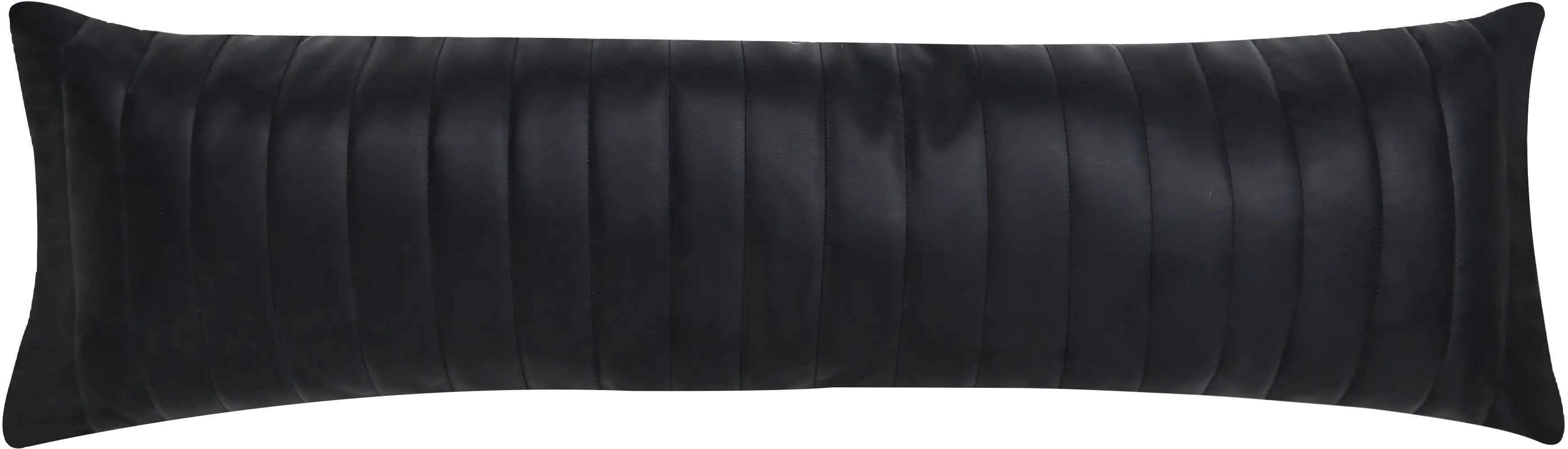 J. Queen Modern Varick Black Lumbar Decor Pillow-1