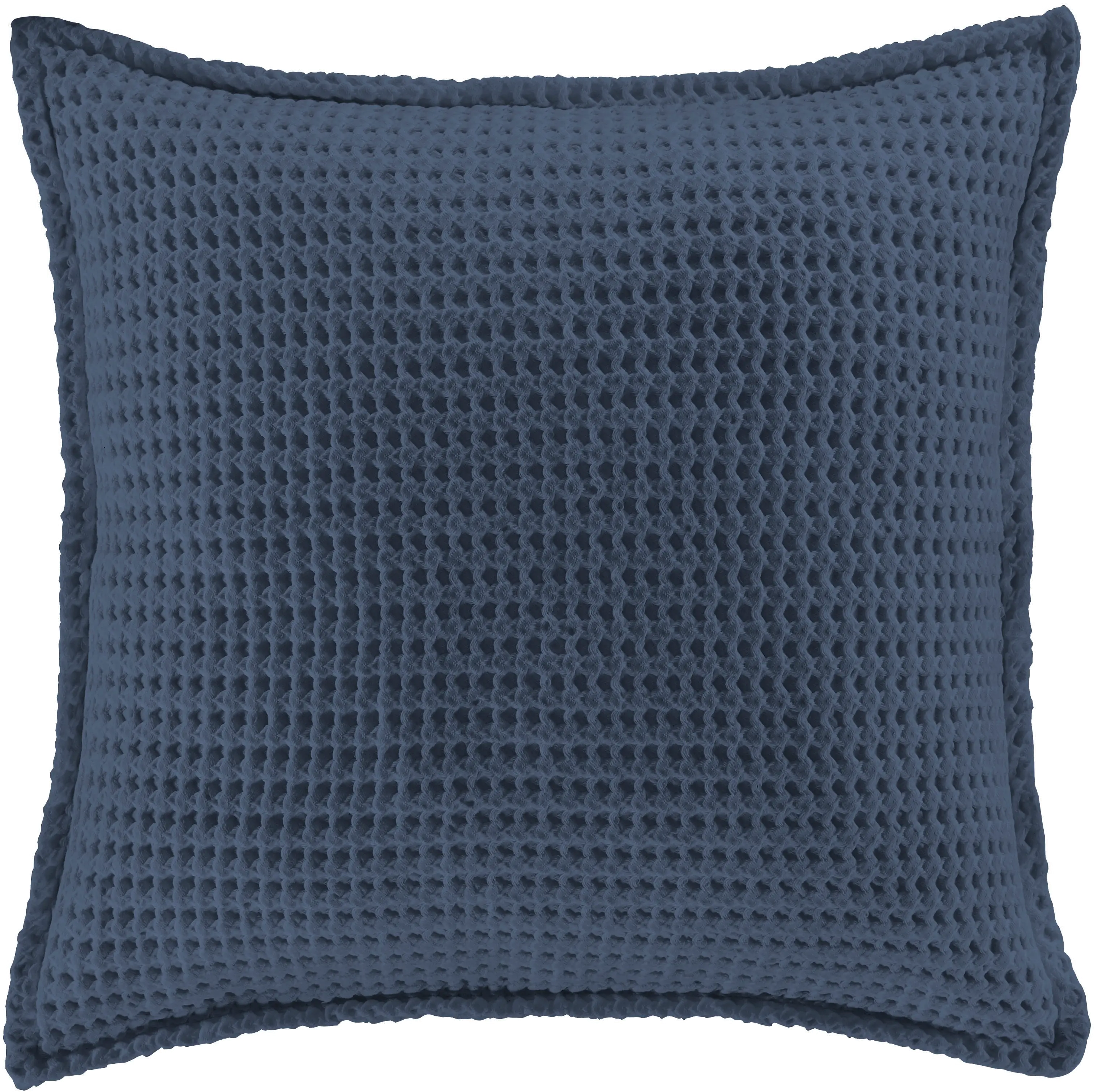 J. Queen Natural Pebble Beach Indigo Blue King Sham-1
