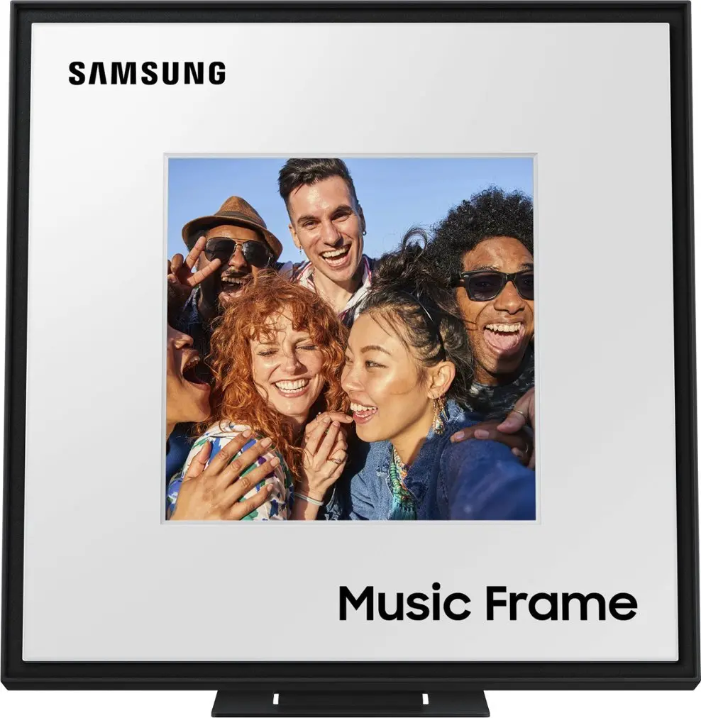 HW-LS60D/ZA Samsung Music Frame Smart Speaker/Picture Frame, Dolby Atmos - Black-1