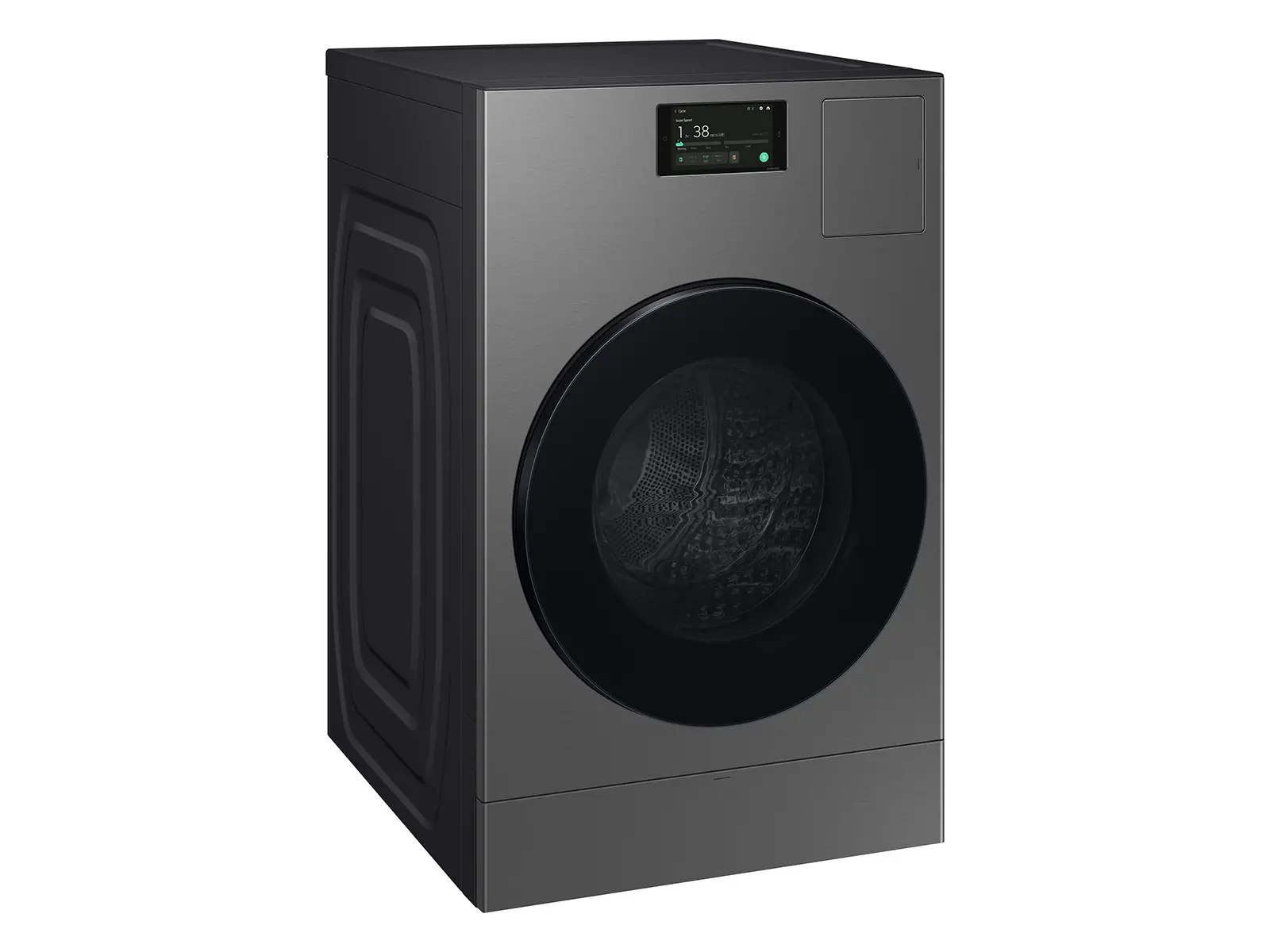 Samsung Bespoke 5.3 Cu Ft All-in-One Ultra Capacity Washer-Dryer AI Laundry Combo™ - Dark Steel-11