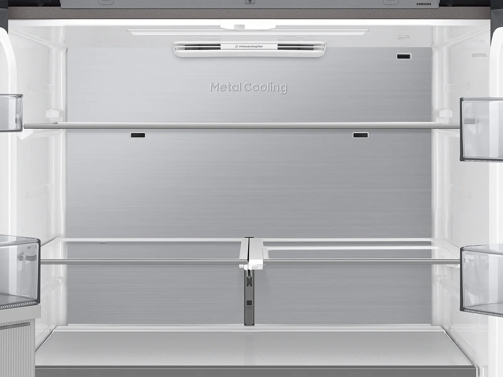 Samsung Bespoke AI 28.6 Cu Ft 4‑Door Flex™ Refrigerator – Stainless Steel with AI Family Hub™+-11
