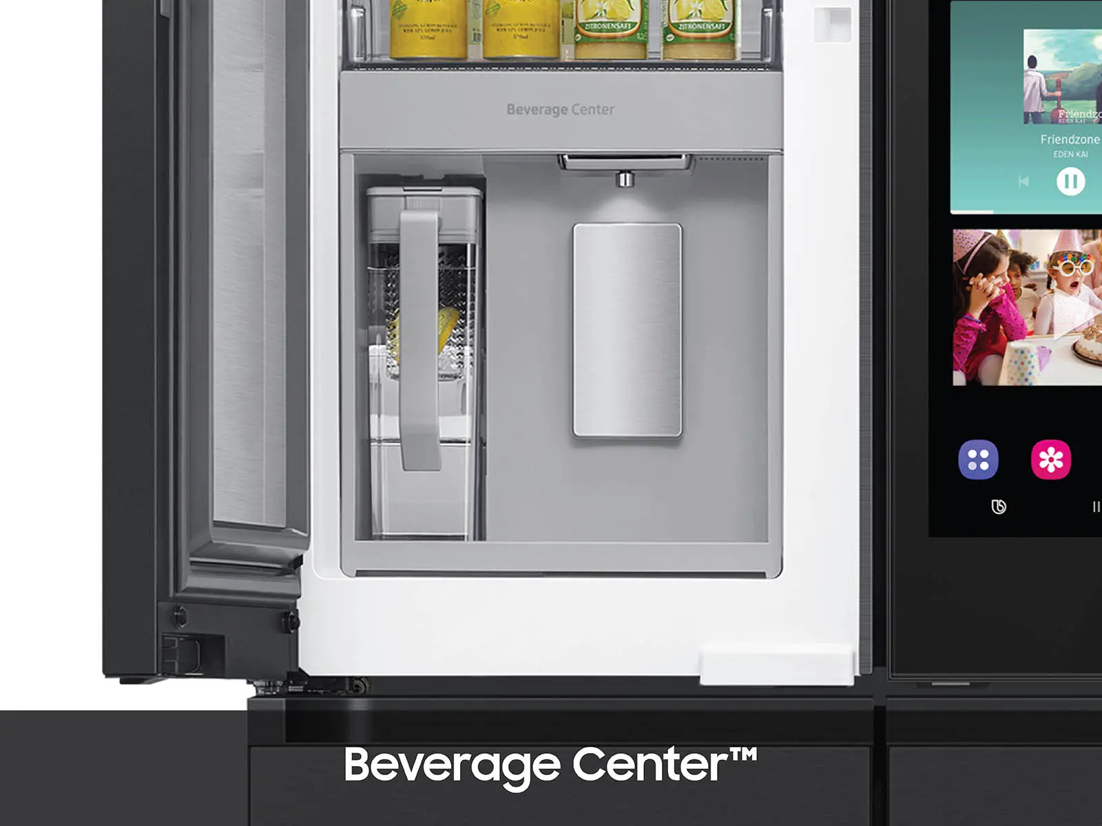 Samsung Bespoke AI 28.6 Cu Ft 4‑Door Flex™ Refrigerator – Stainless Steel with AI Family Hub™+-7