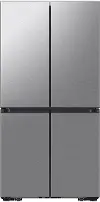 Samsung Bespoke 22.5 Cu Ft 4-Door Flex Refrigerator - Counter Depth Stainless Steel