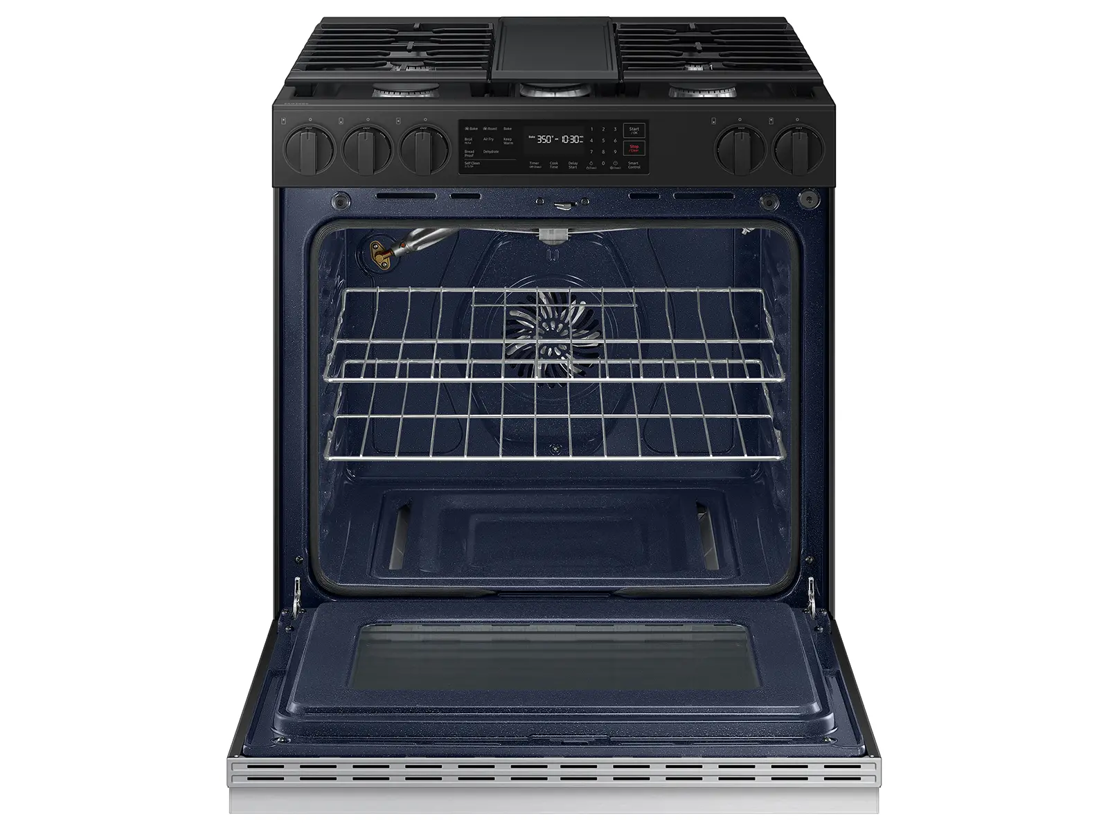 NSG6DG8300SR Samsung Bespoke Smart 6.0 Cu Ft Gas Range - Stainless Steel-5