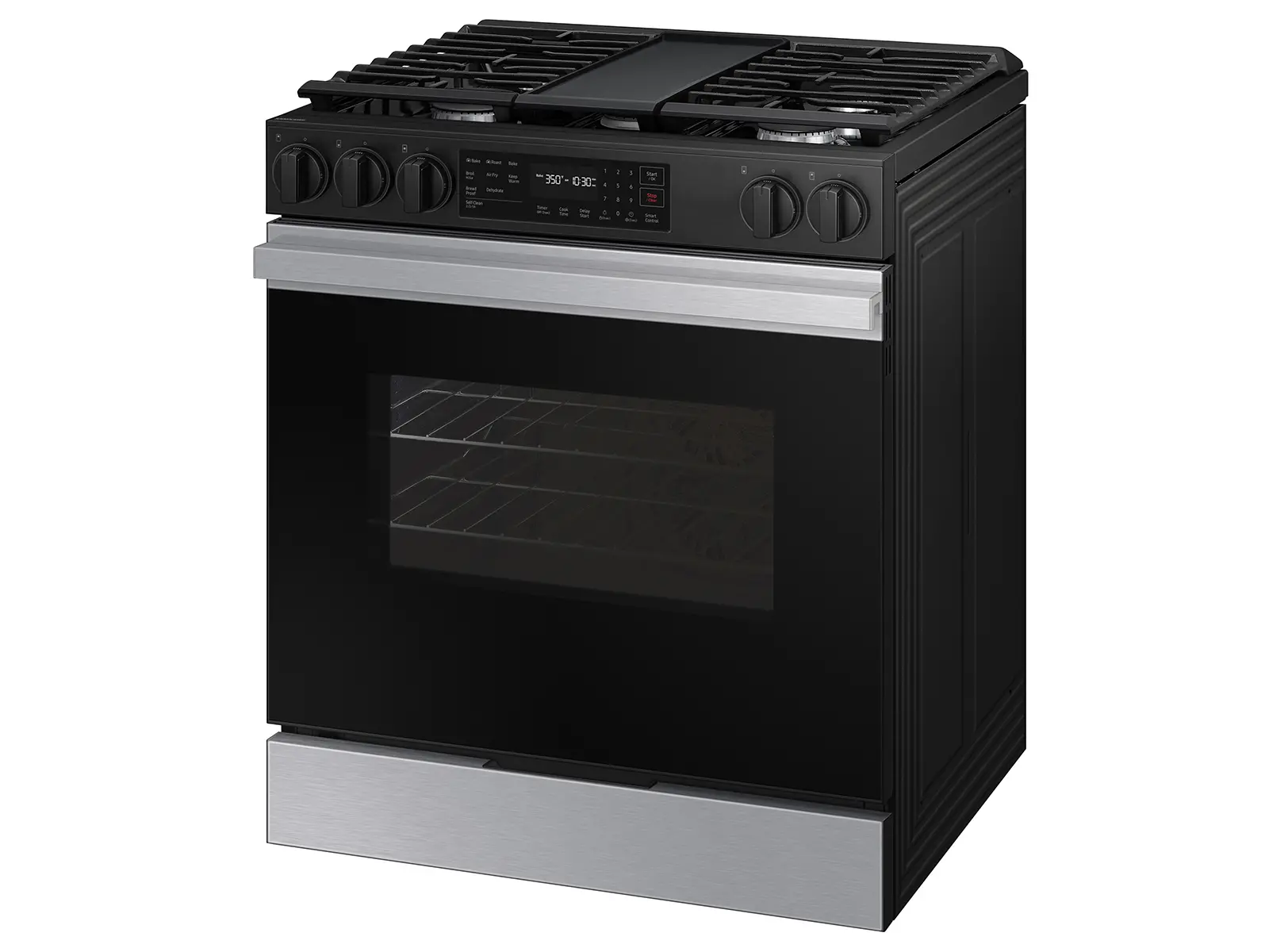 NSG6DG8300SR Samsung Bespoke Smart 6.0 Cu Ft Gas Range - Stainless Steel-8