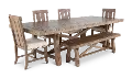 Cassie Natural 6 Piece Dining Set