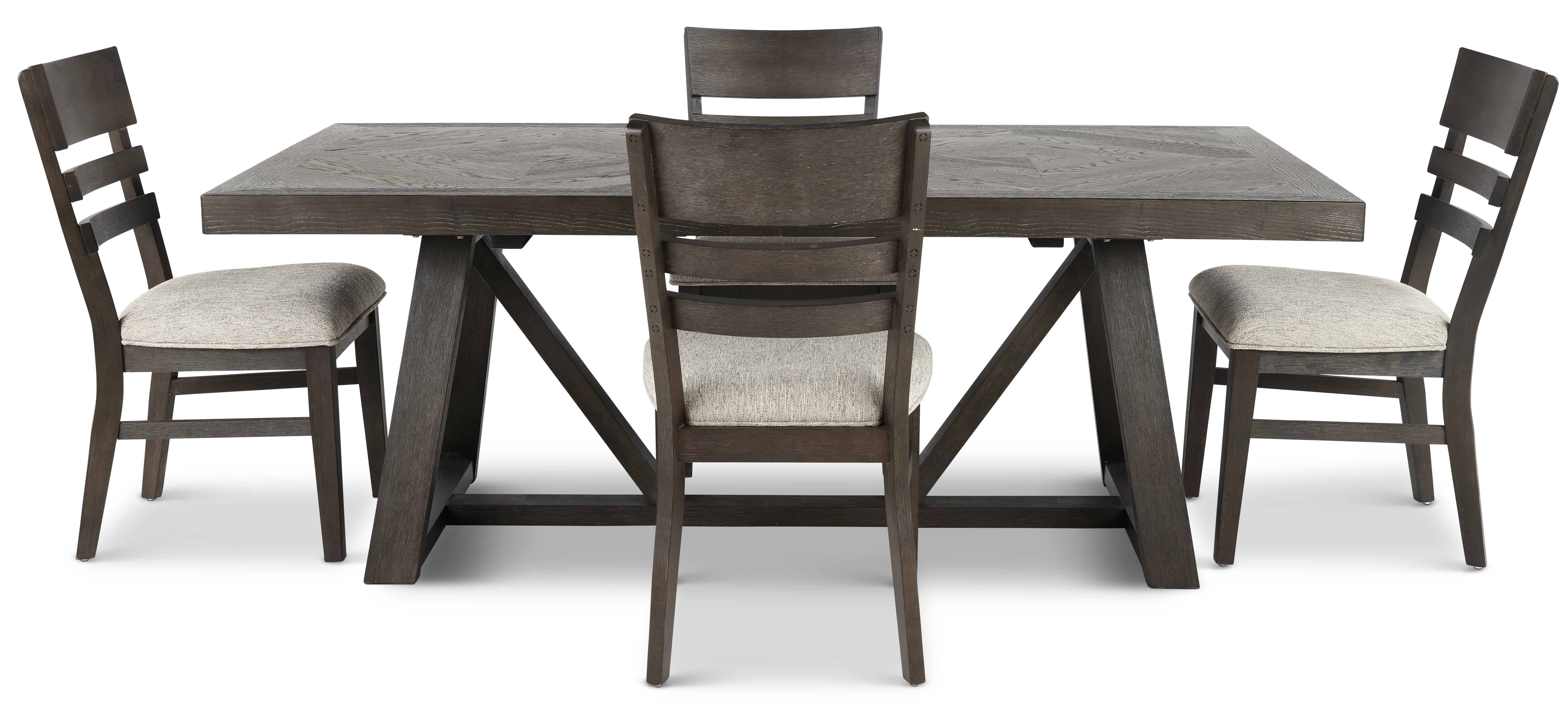 Hearst Reclaimed Brown 5 Piece Dining Set-2